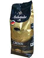 Акція! Кава в зернах Ambassador crema, Німеччина, 1 кг