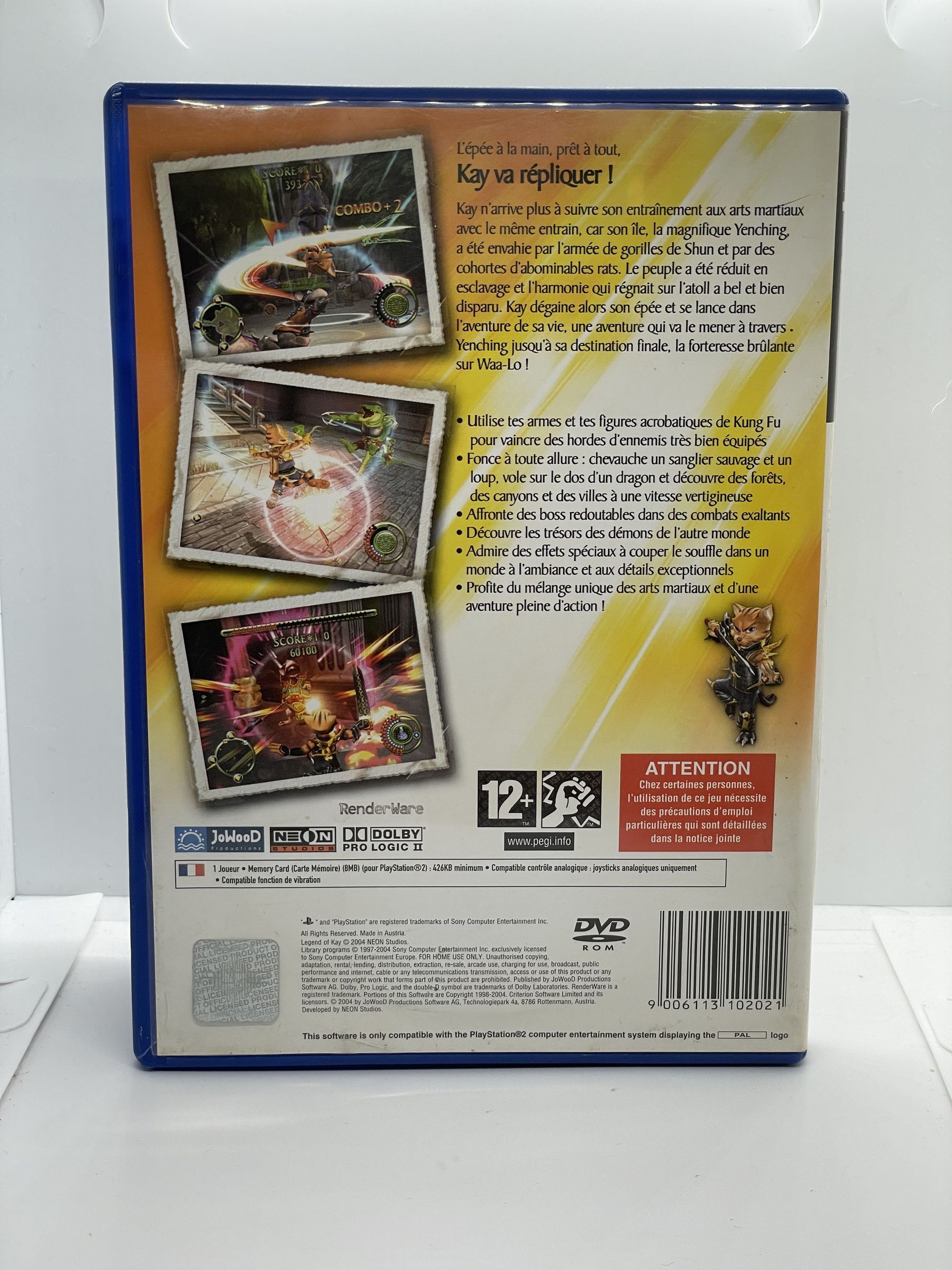 Legend of Kay PS2 PlayStation 2 Po Angielsku
