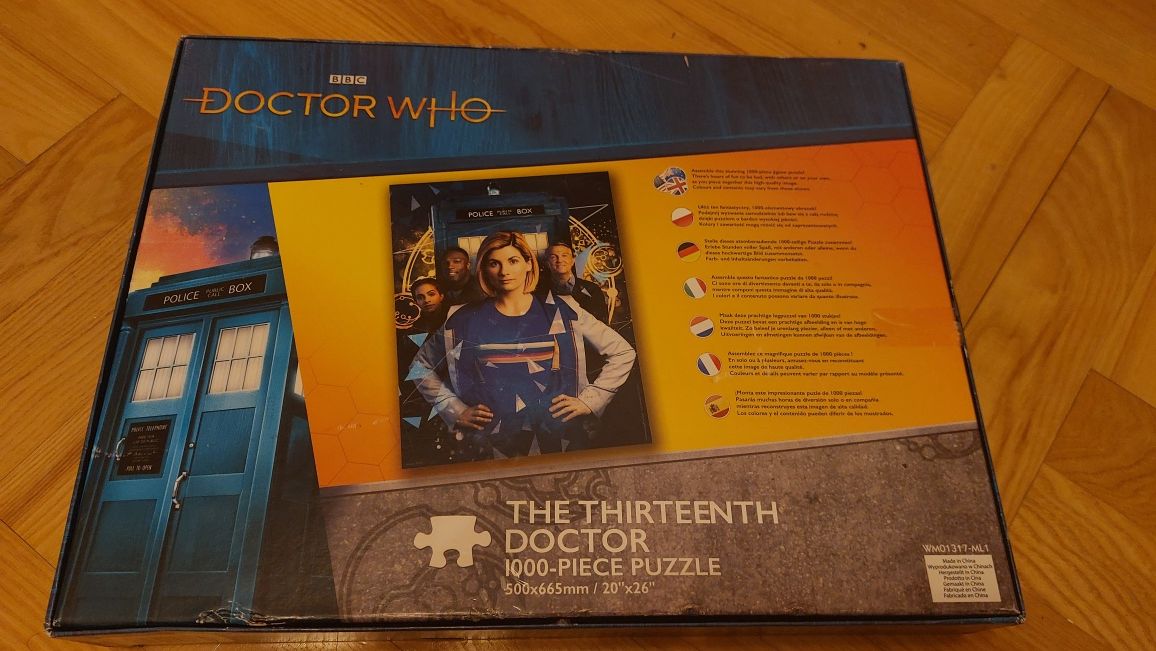 Doctor Who 1000 puzzle The Thirteenth Doctor