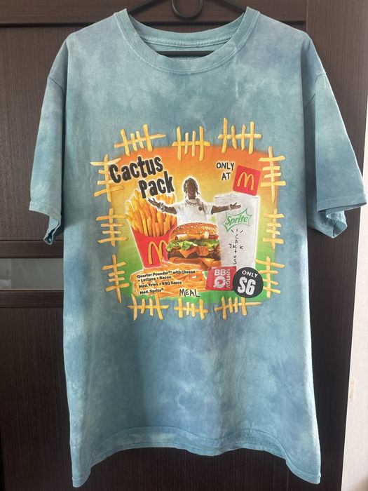 Футболка Cactus Jack x MCDONALD'S Travis Scott