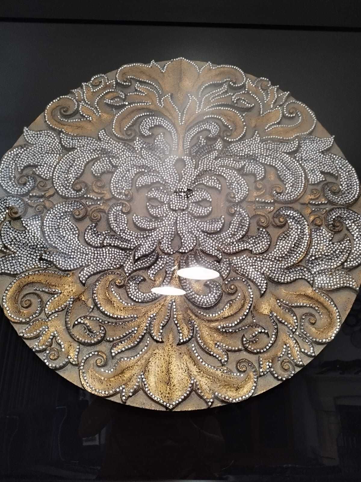 Quadro em relevo 140x140cm