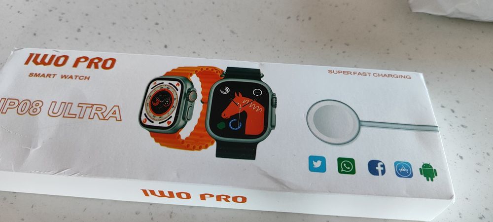 Zegarek Smartwatch unisex  8 watch ultra kolor Orange