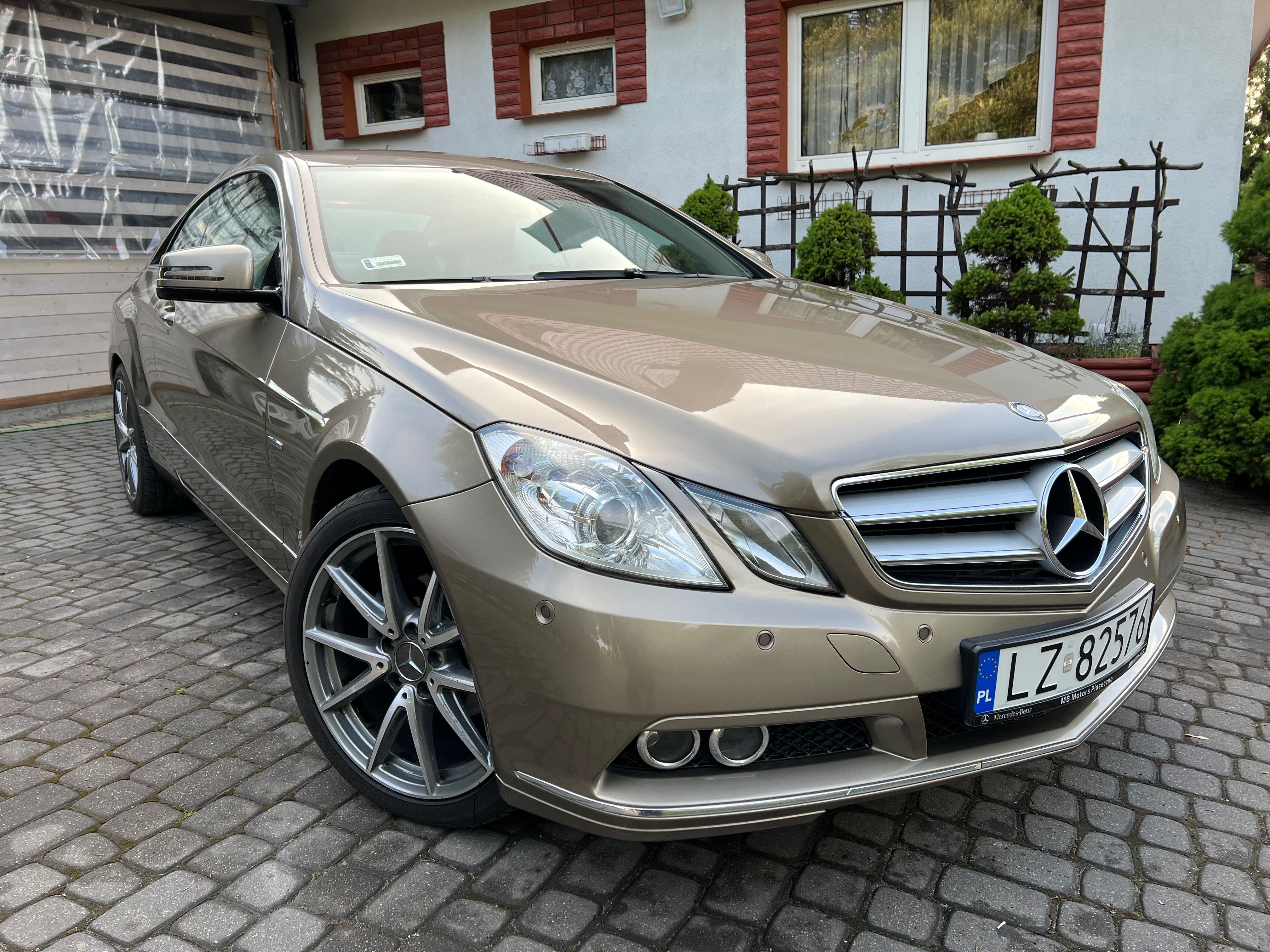 Mercedes-Benz Klasa E Mercedes w207 Coupe 2011r. Piękny