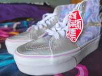 Vans SK8-Hi trampki, platformy butterfly dream, roz. 40,5