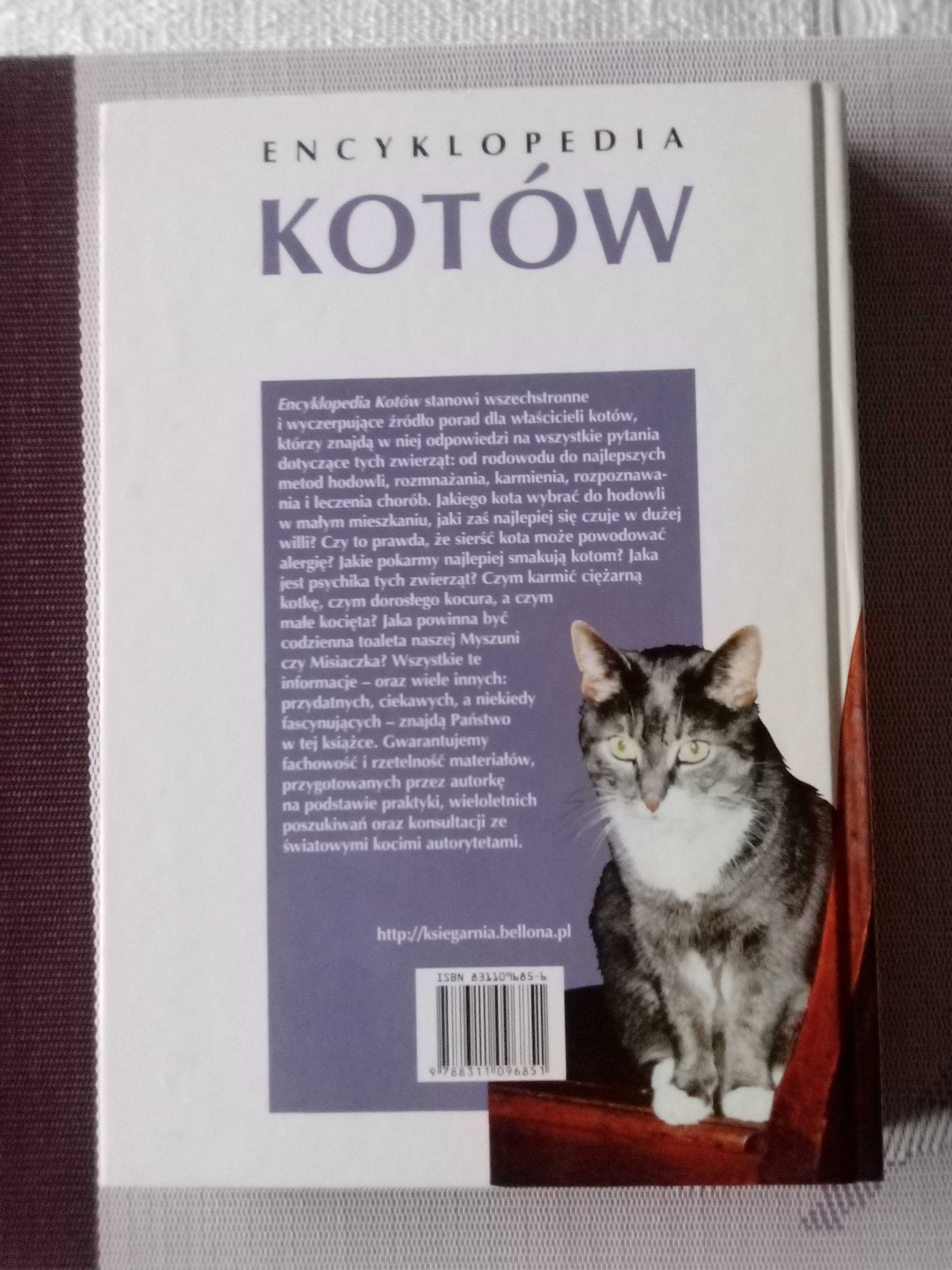 jak NOWA encyklopedia kotów Bellona