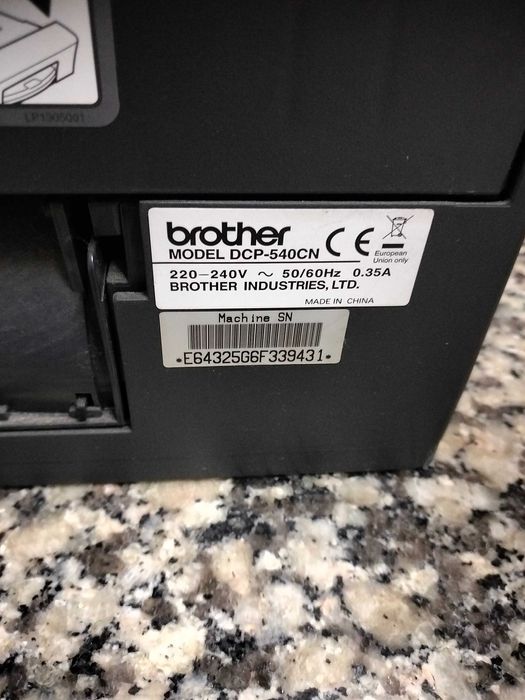 Impressora brother a funcionar perfeitamente