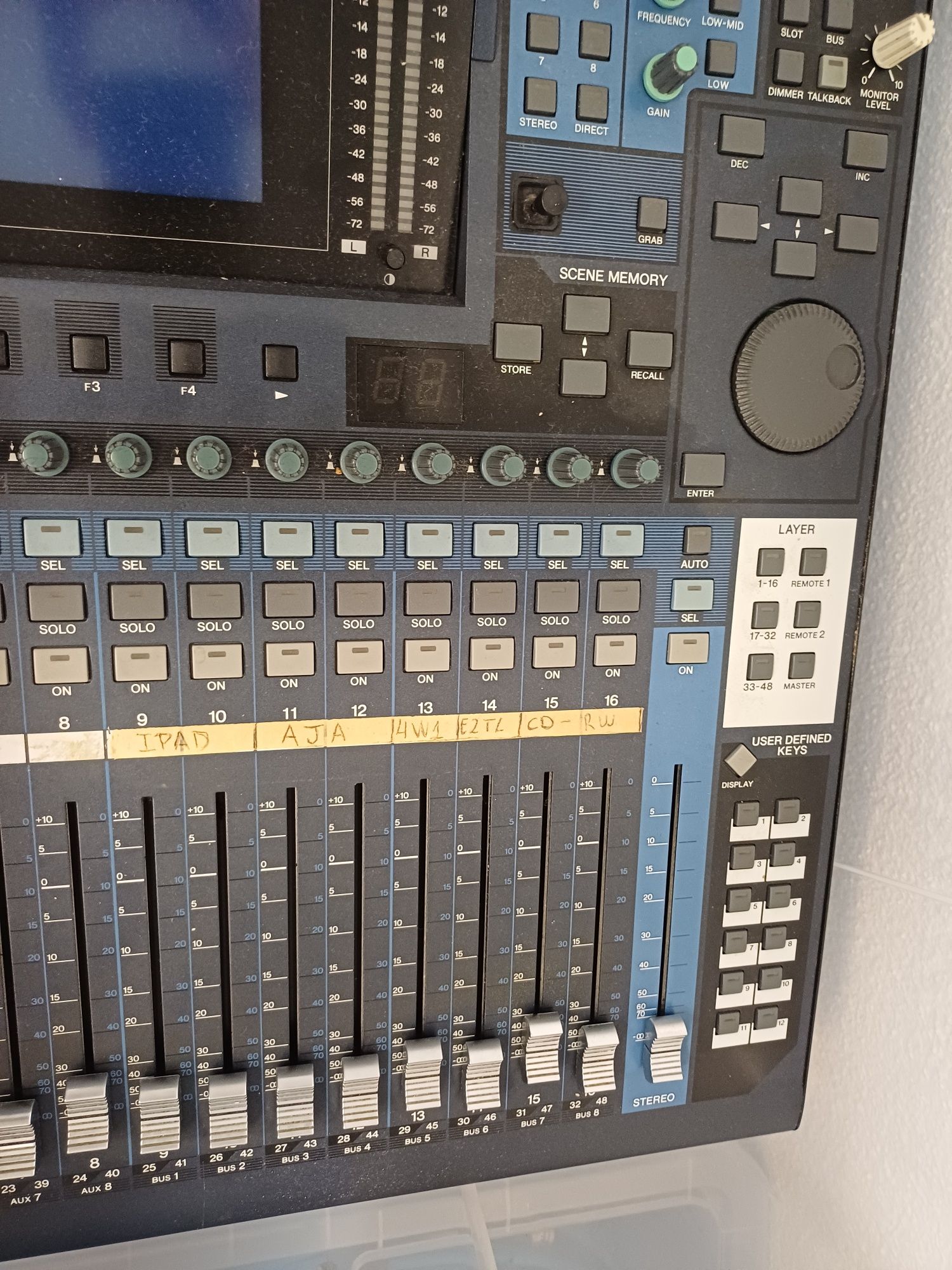 Mesa mistura Yamaha DM 1000