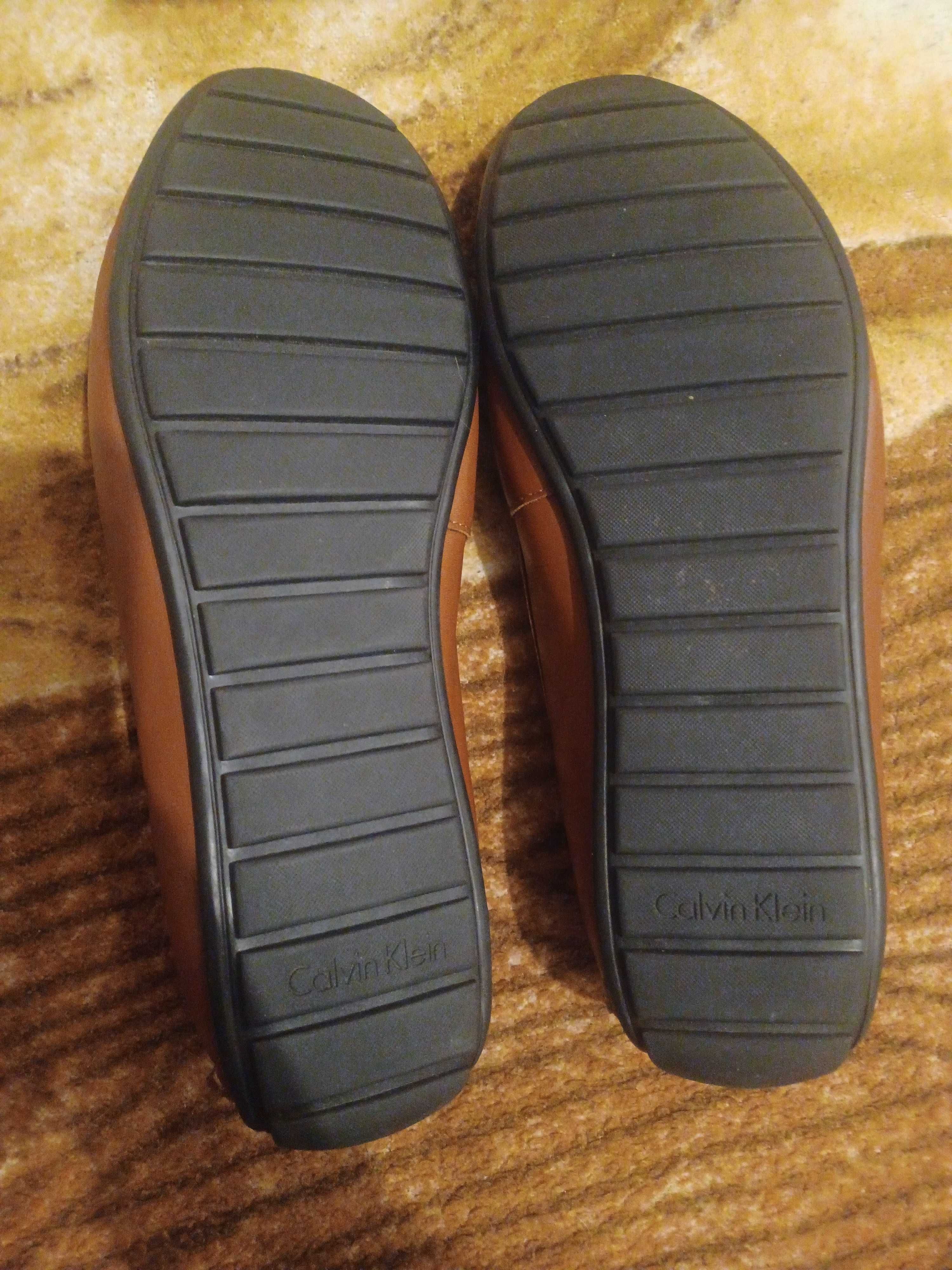 Buty Calvin Klein skóra męskie 45.5