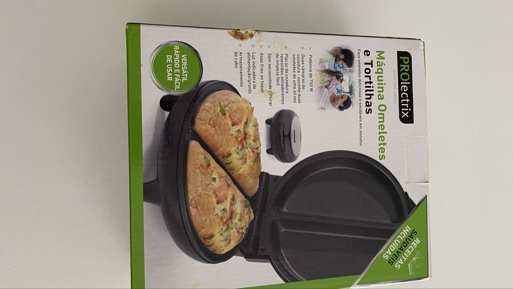 Maquina Electrica de Wafles e outros com forma (Nova)