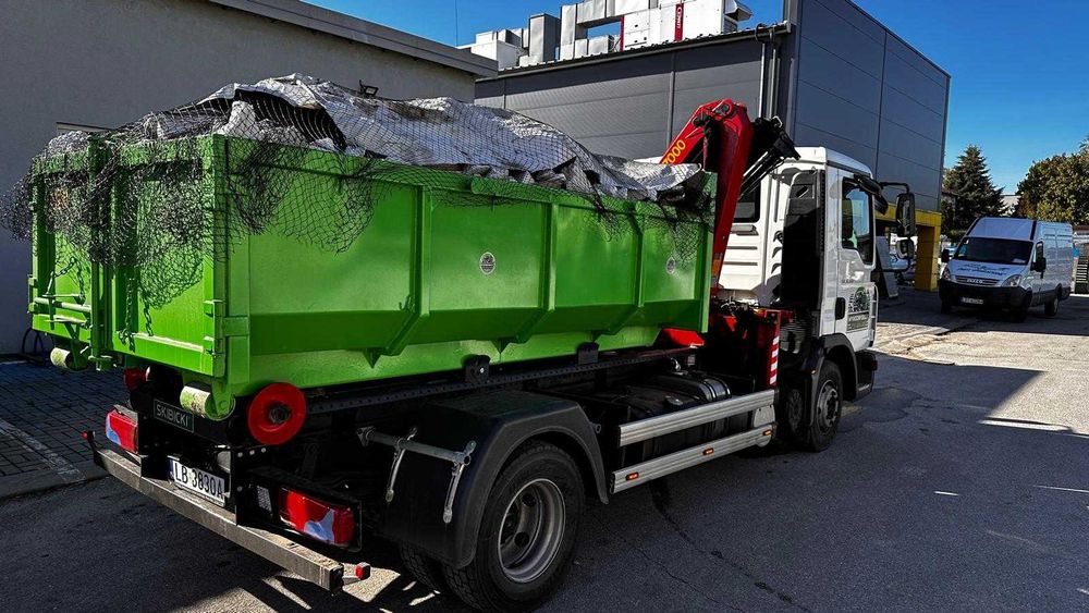 Wynajem kontenerów na gruz. Wywóz gruzu Biała Podlaska i okolice