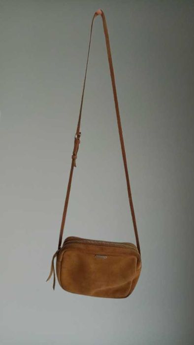 Mala de ombro castanha PULL&BEAR