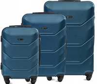 Walizka ABS  wysylka gratis podrózna zestaw 3 walizek kolory wy