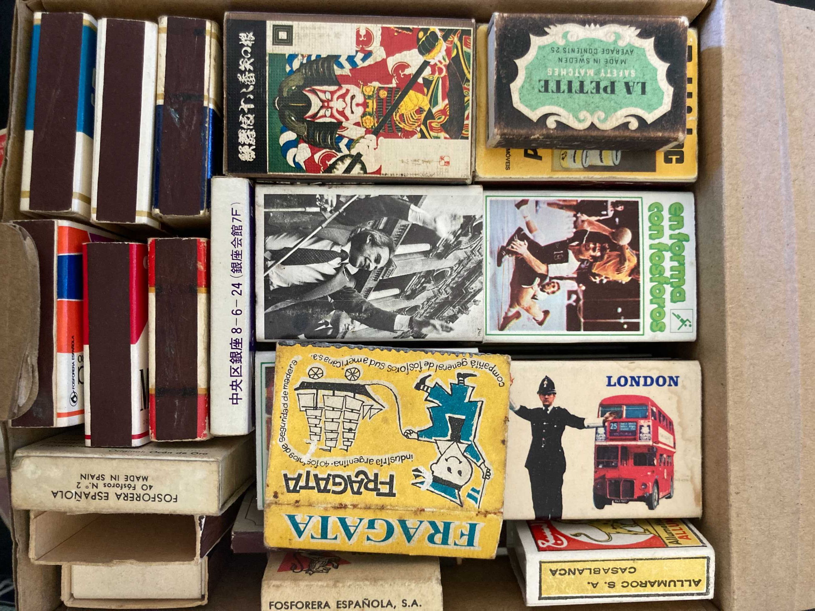 Milhares de Caixas, Carteiras e Etiquetas de Fósforos,  Anos 1950/90
