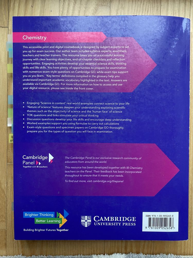 Chemistry IB Diploma Cambridge Nowe Wydanie