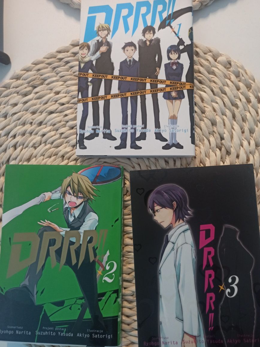 Manga Durarara!!! Tomy 1-3