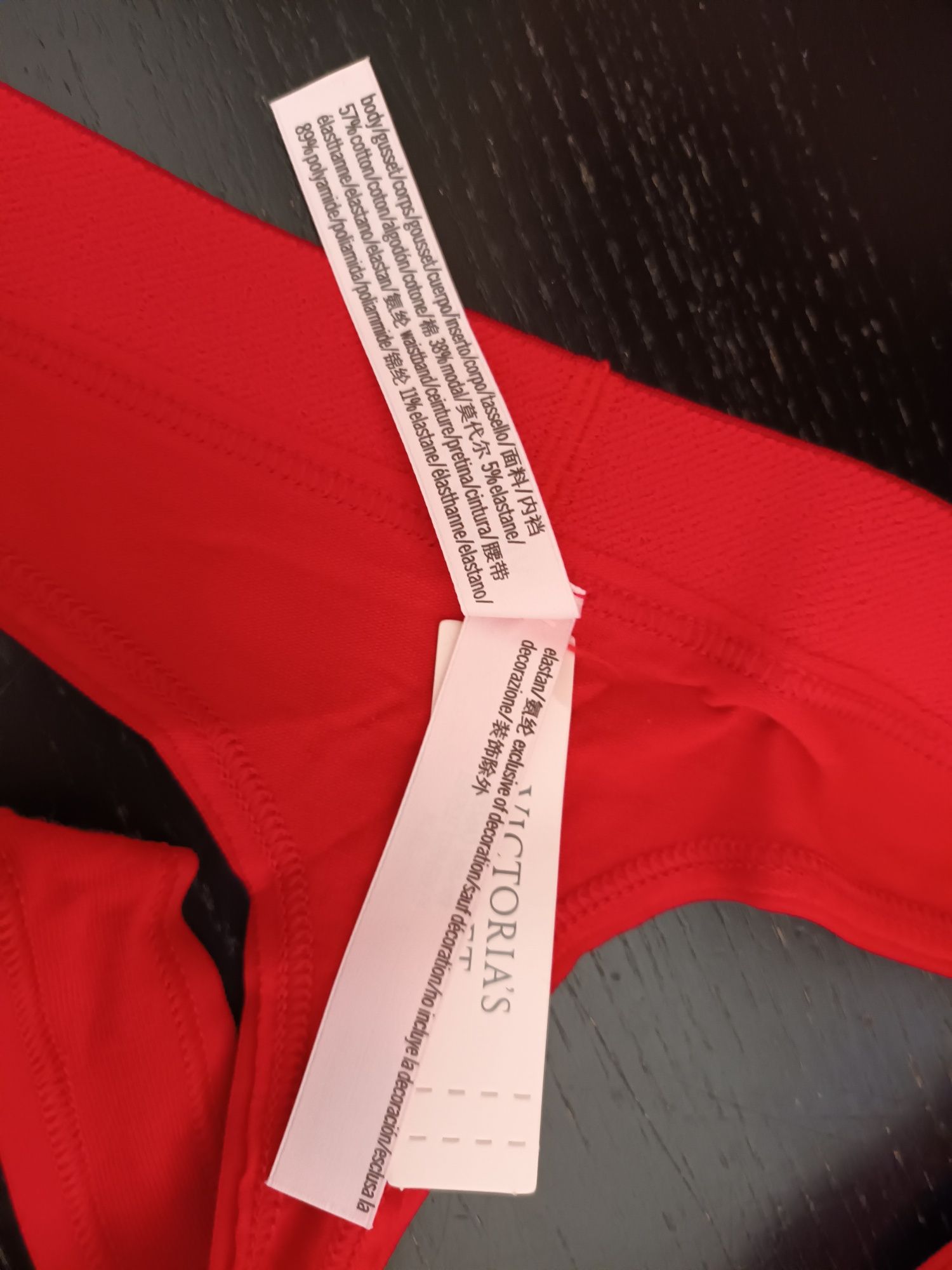Majtki  Stringi Victoria's Secret Roz.L  Oryginał