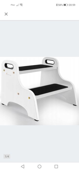 SCHODKI DLA DZIECKA PODEST, stołek dla dzieci z antypoślizgową powierz