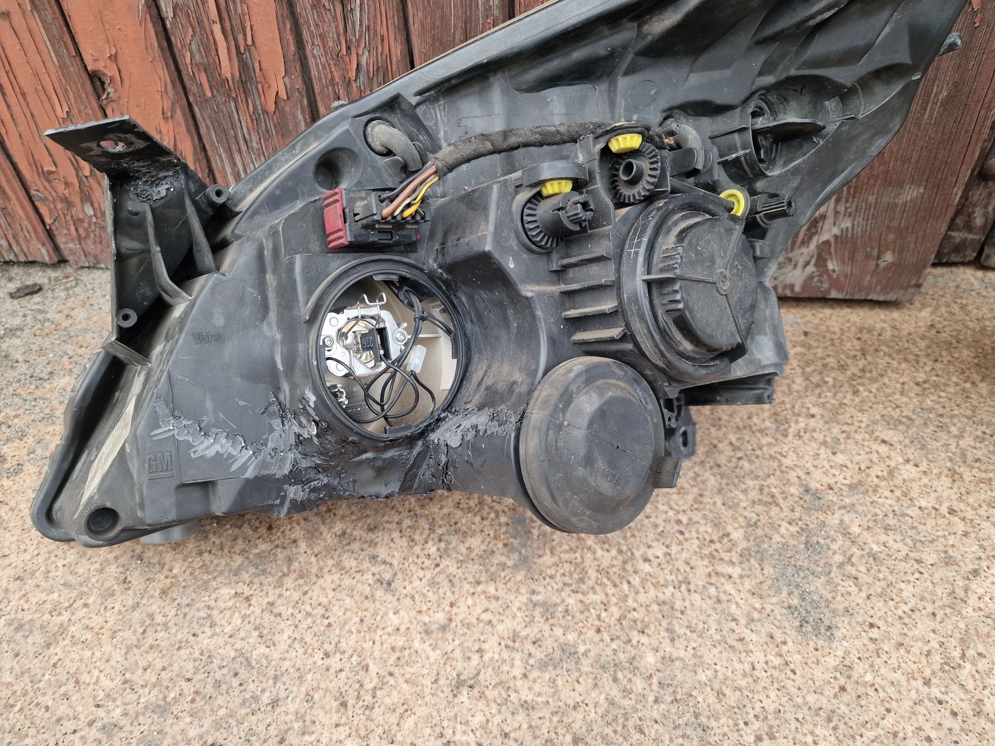 Lampy przód opel vectra c lift signum lift komplet
