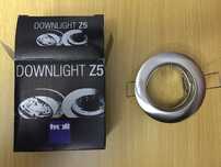 Conjunto de 9 Spots / Downlights de Encastrar em Niquel / Led
