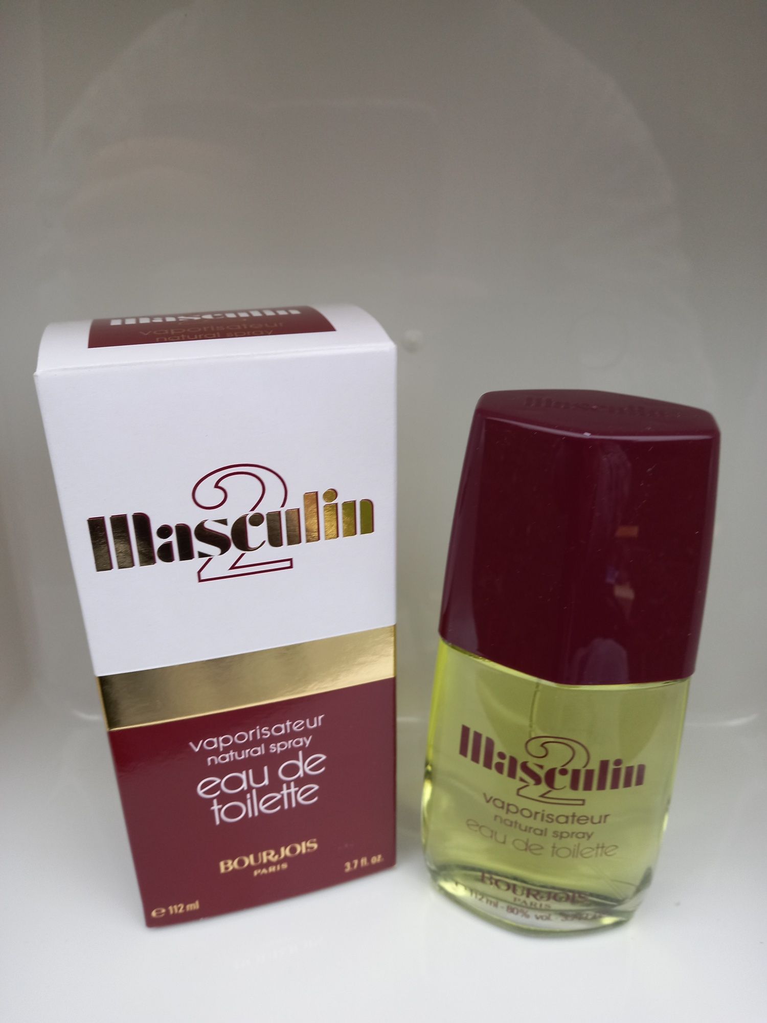 Masculin 2 Bourjois Paris 112 ml EDT perfumy męskie Unikat Oryginał !