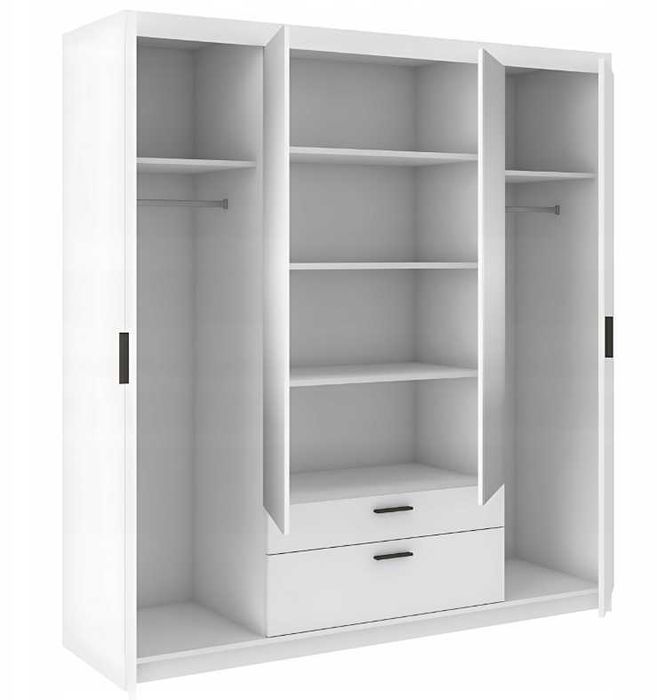 Dwie pojemne szafy – stan b. dobry, do sypialni lub pokoju dziecięcego