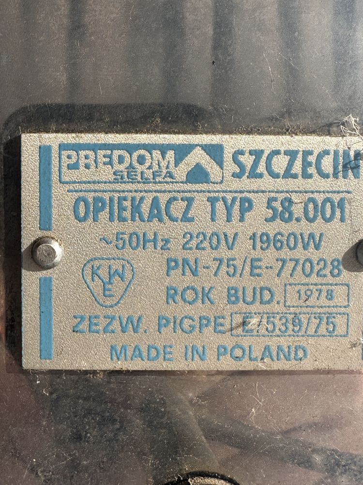 Opiekacz PREDOM mały piekarnik