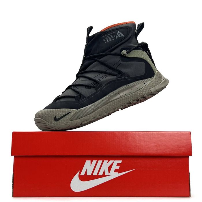 Чоловічі кросівки Nike ACG Air Terra Antarktik Fur Khaki Black