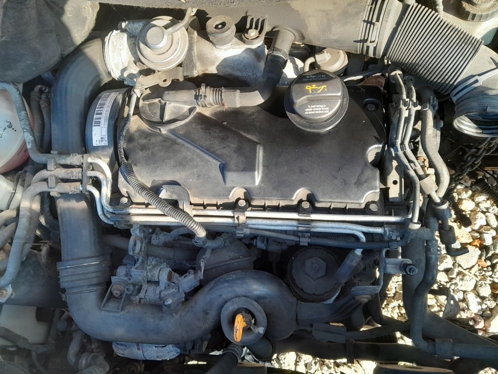 Silnik BKC 1.9 tdi 105 KM. Golf V Touran leon a3