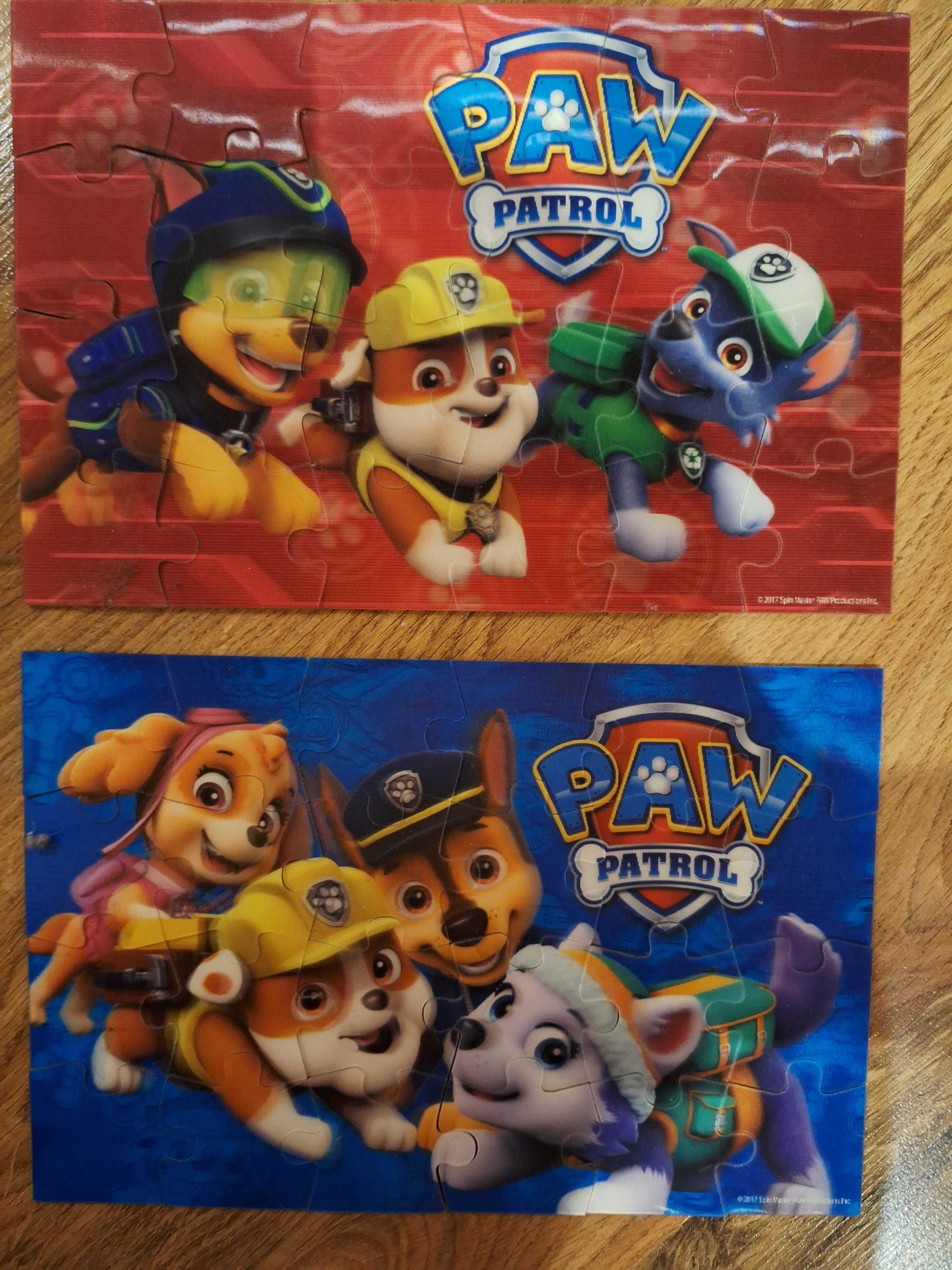 Puzzle Psi Patrol 2 sztuki Polecam