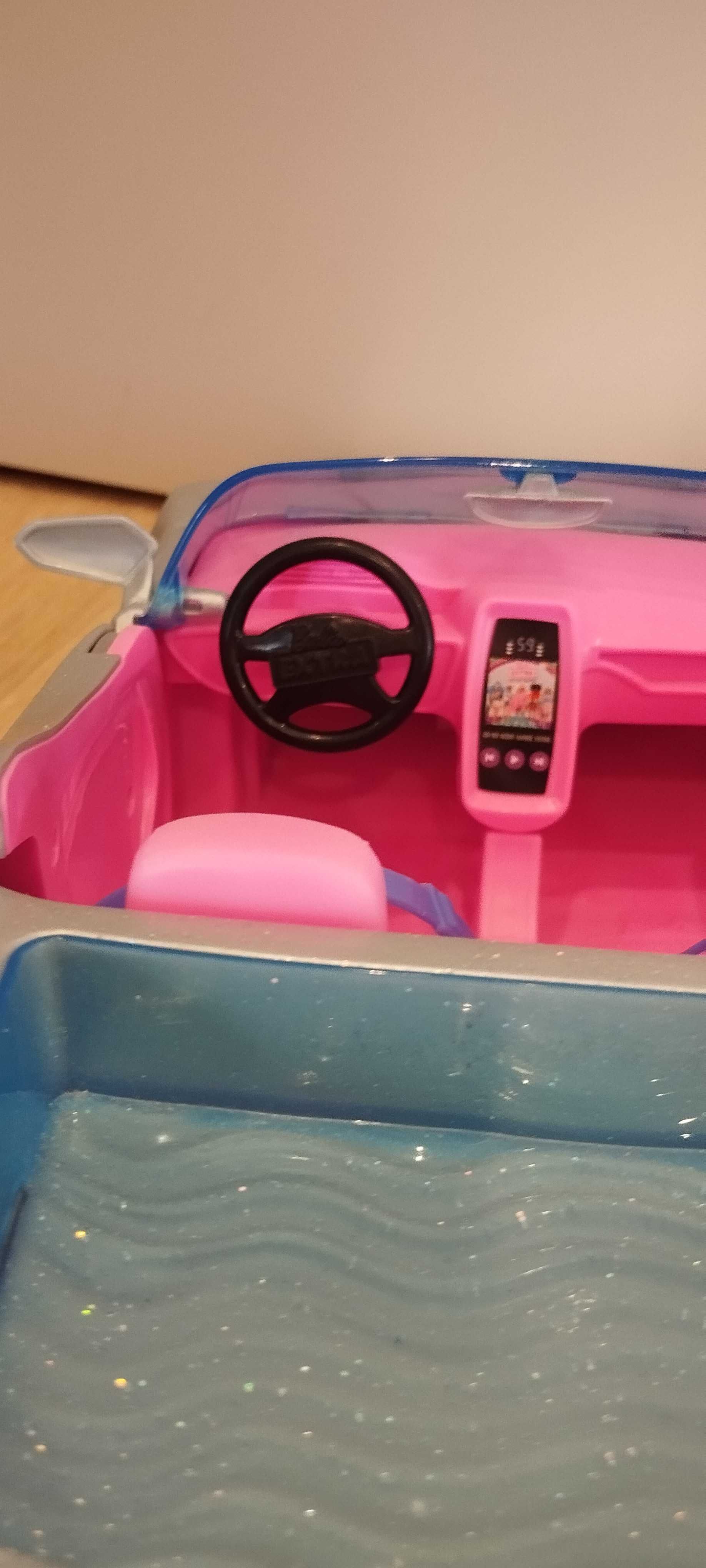 Srebrny kabriolet dla Barbie Mattel auto dla lalek