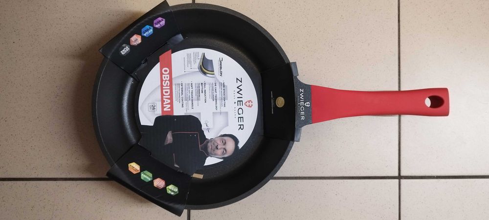 Patelnia zwieger obsydian 24 cm