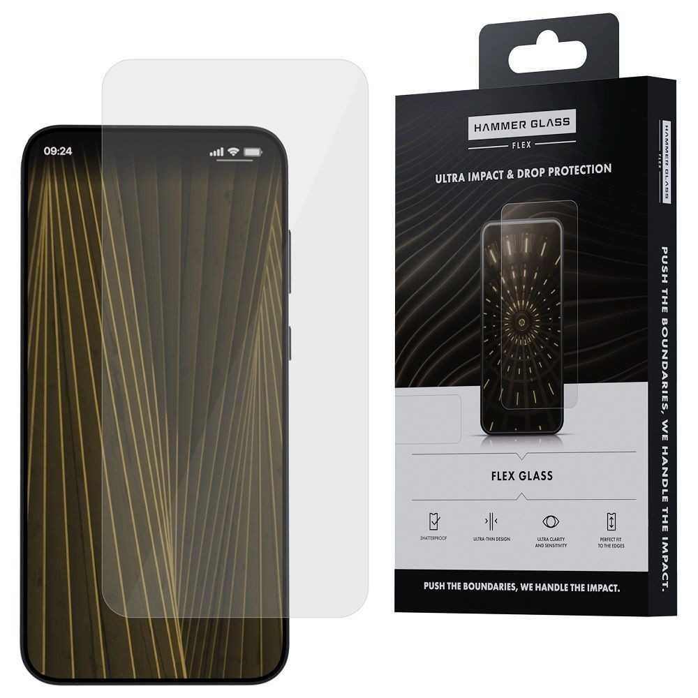 IPHONE 16 PRO  Szkło Hartowane HAMMER GLASS FLEX Bardzo mocne