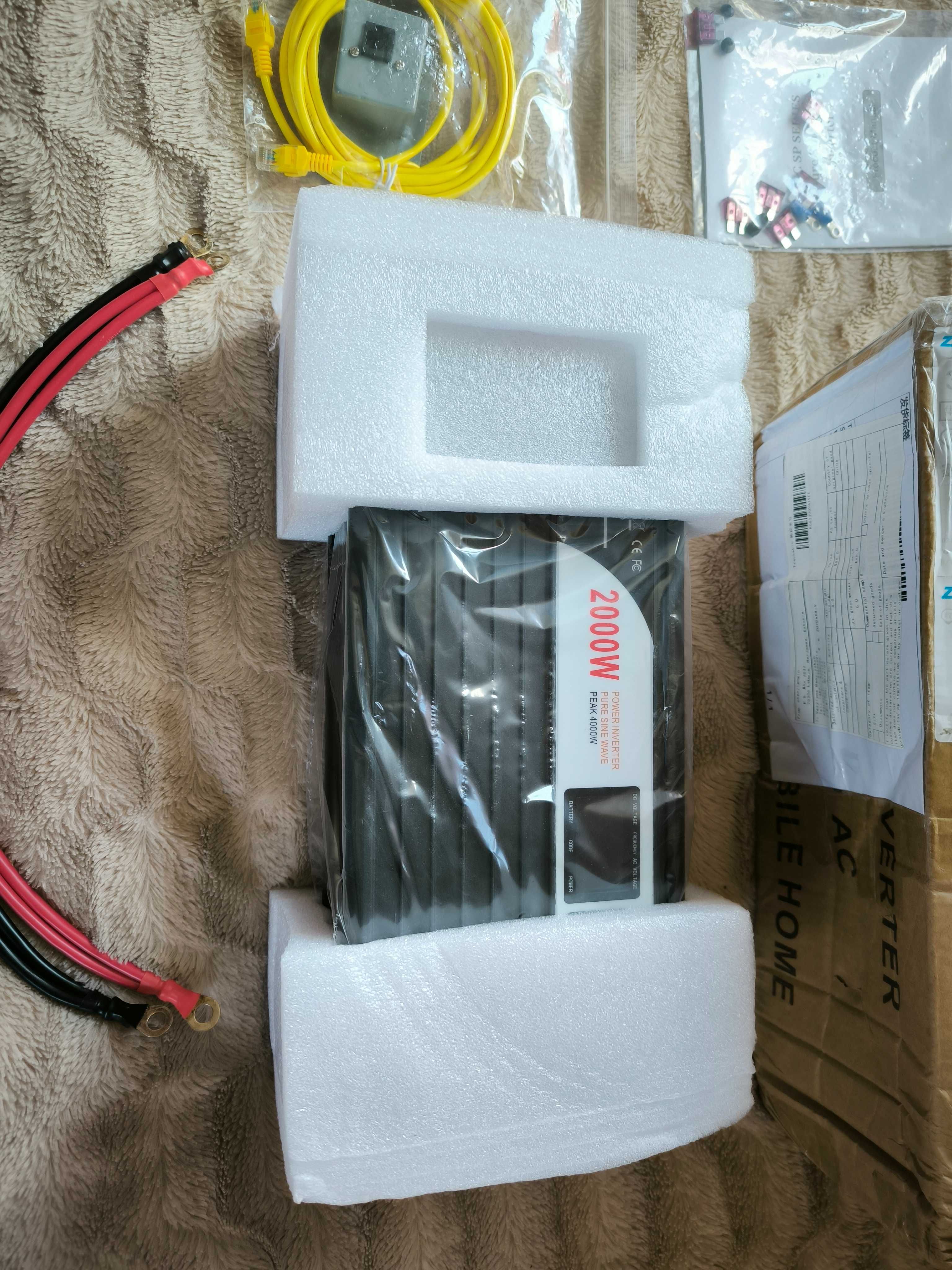 Новий в коробці Інвертор Swipower Чистий синус 12 і 24V 2000W Инвертор