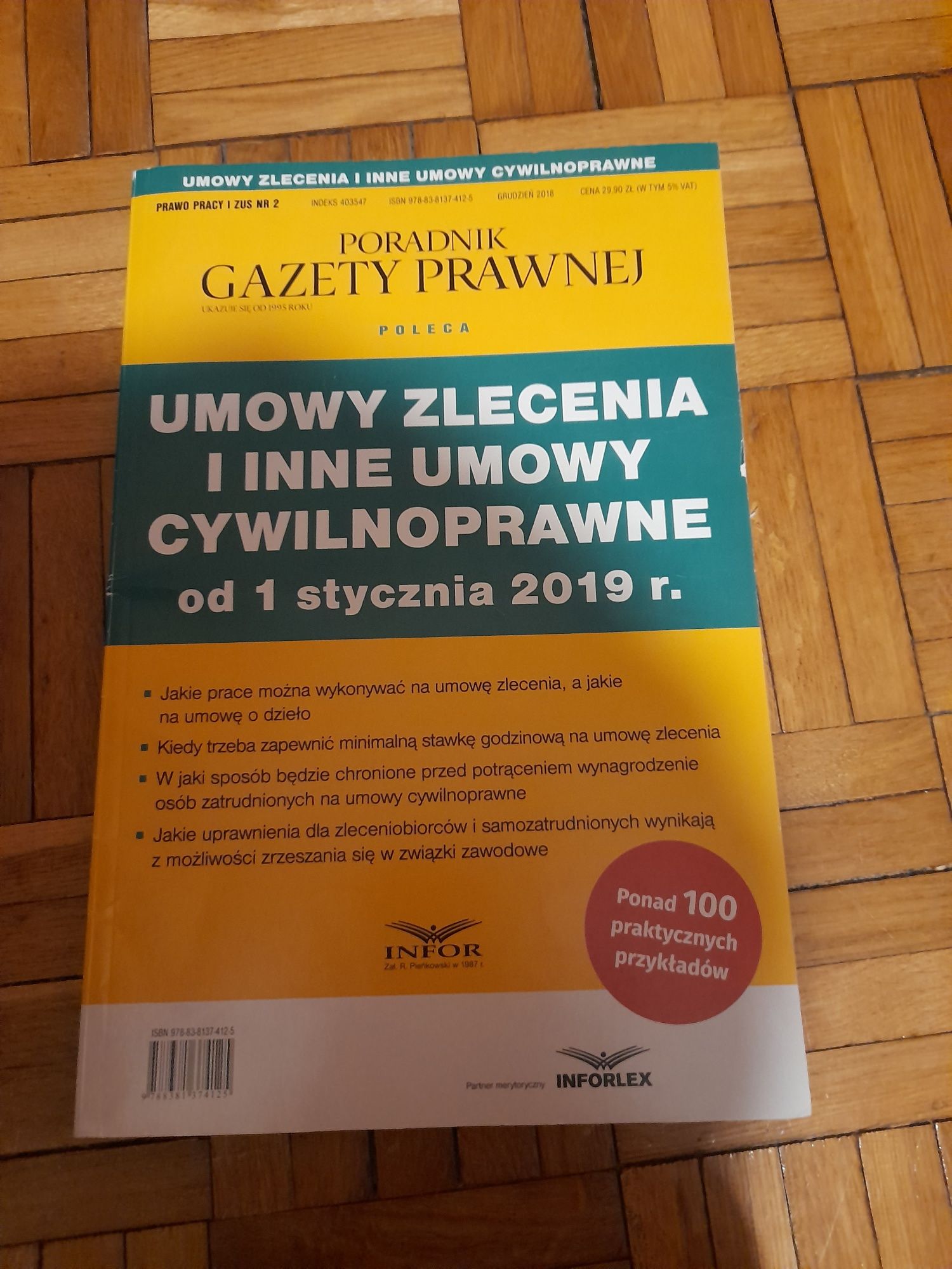 Umowy zlecenia i inne umowy cywilnoprawne od 1 stycznia 2019