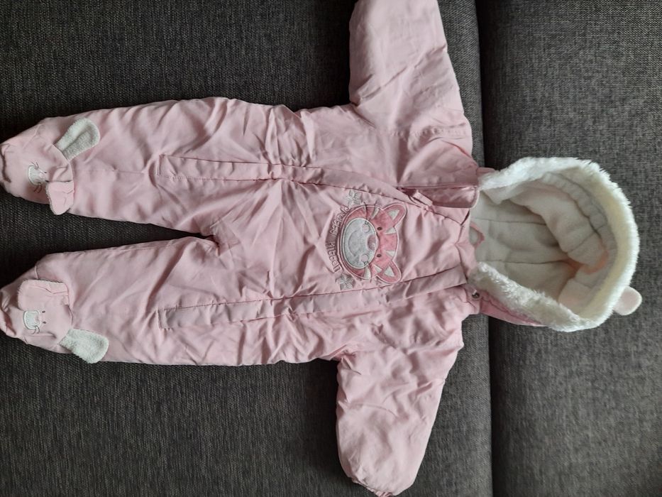 Kombinezon zimowy r.80