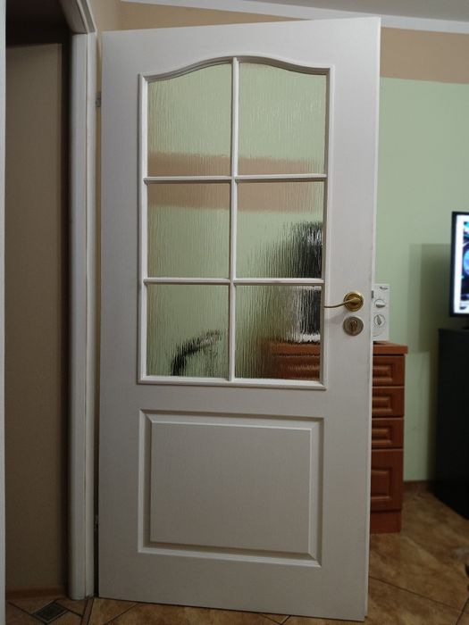 Drzwi wewnętrzne pokojowe białe