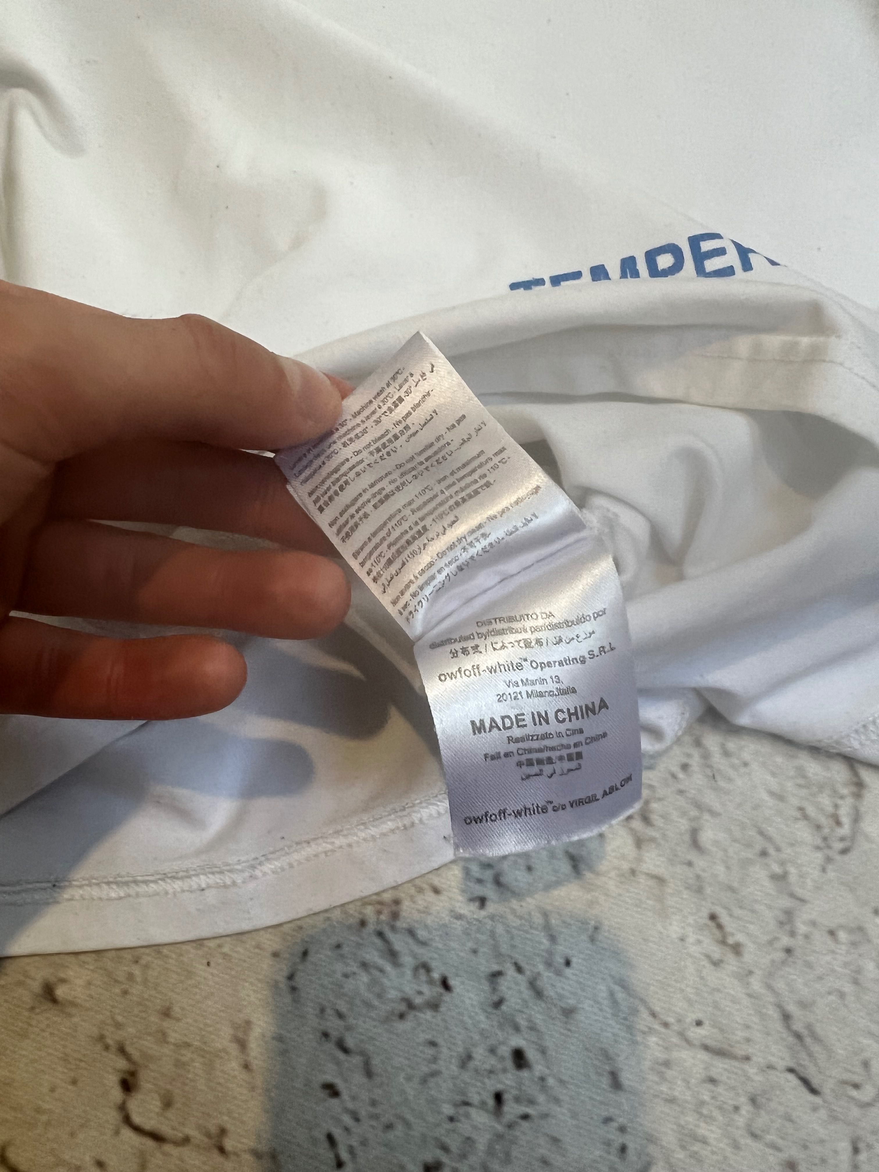 Футболка Off White original heron palm angels diesel misbhv