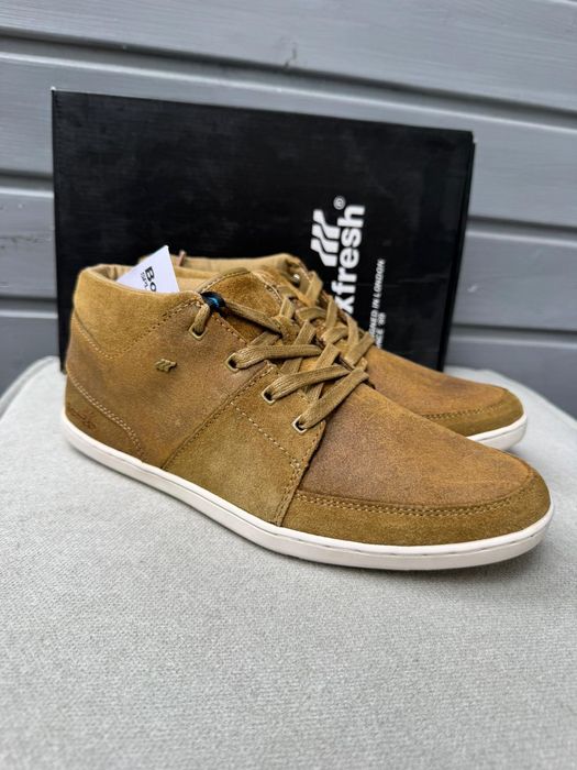 Nowe buty męskie BOXFRESH woskowany zamsz brązowe 40