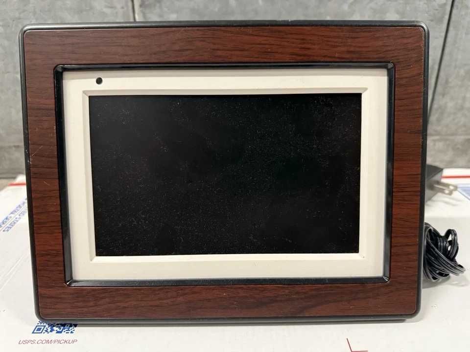 moldura digital HP com comando em excelente estado