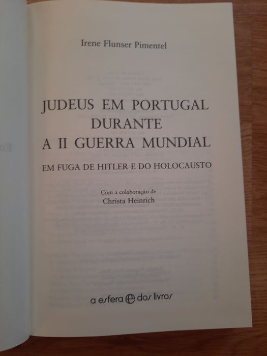 Judeus em Portugal durante a II Guerra Mundial