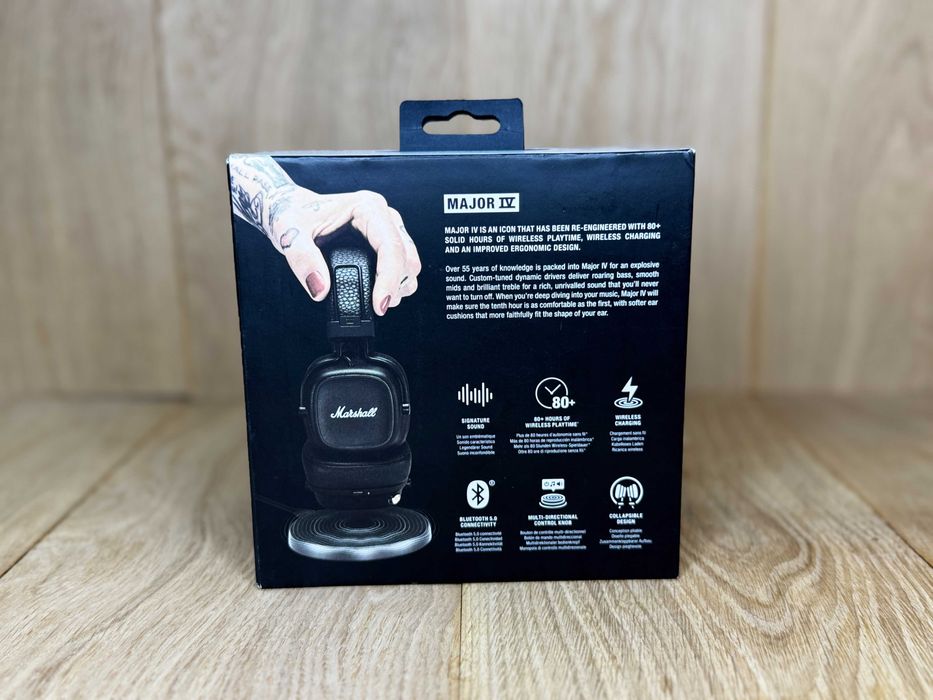 Marshall Major IV Black (1005773) Навушники