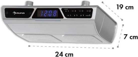 Inteligentne radio z zestawem głośnomówiącym Bluetooth Alexa WiFi
