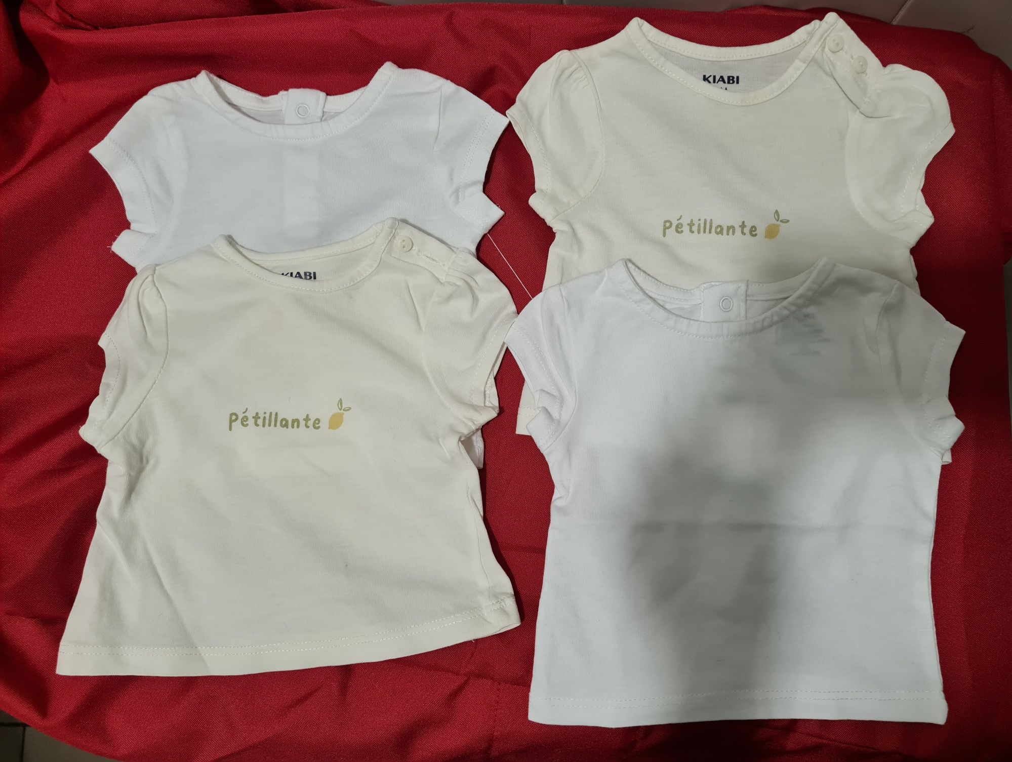 Conjunto camisolas para gémeos bebé