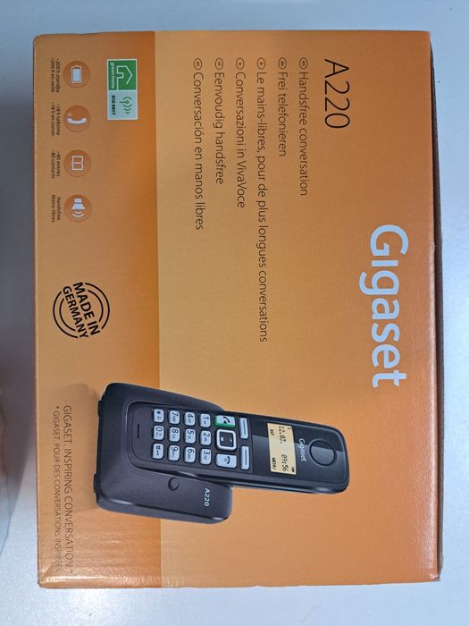 Telefone sem fios Gigaset A220 (Novo)