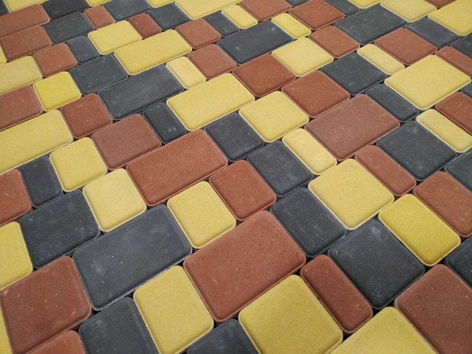 ЗНИЖКА Тротуарна плитка Старе місто. Брусчатка Старый город + Укладка