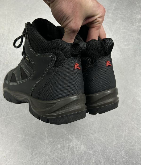 Ecco Gore Tex GTX (42) черевики чорні оригінал мембрана