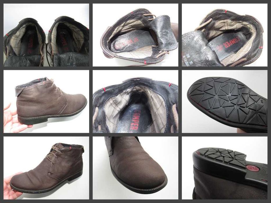 Ботинки, полуботинки ваксованные Camper Mil Neuman разм. 42 (27см)