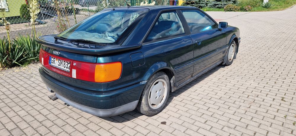 Audi 80 b8 quattro! 2.3e! 1990r! 4x4 coupe!