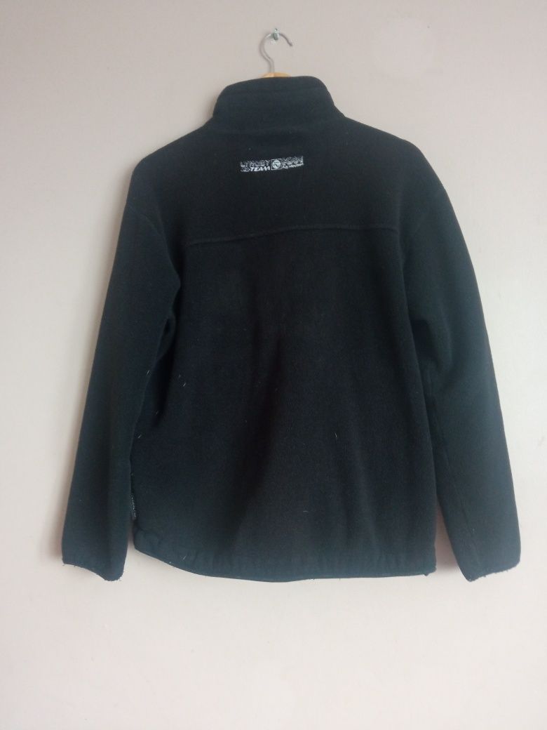 Czarna rozpinana bluza polarowa Peak Performance