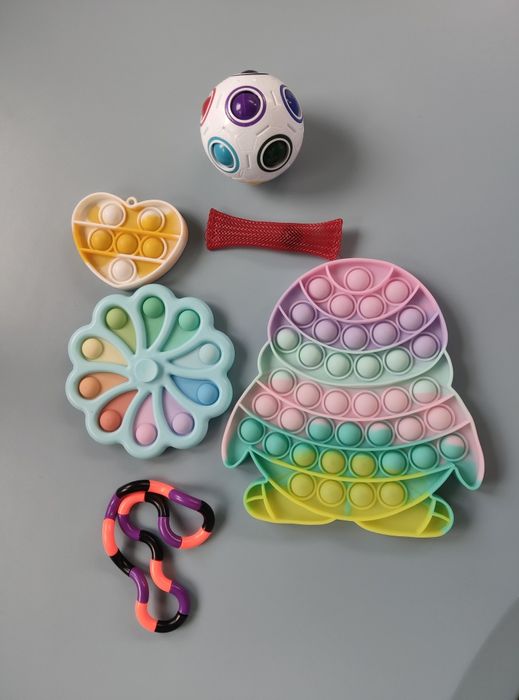 Fidget toys (juntos ou separado)